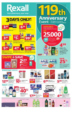 Catalogue Rexall from 09/22/2023