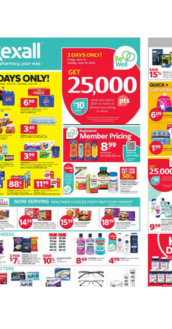 Catalogue Rexall from 06/20/2024