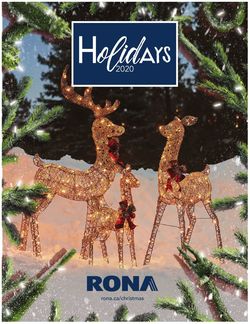 Catalogue RONA - Holidays 2020 from 10/08/2020