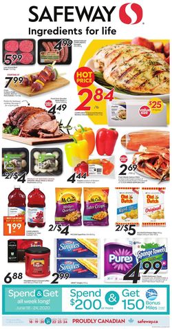 Catalogue Safeway from 06/18/2020