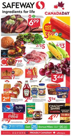 Catalogue Safeway from 06/25/2020