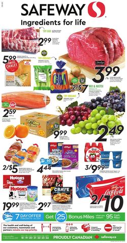 Catalogue Safeway from 02/18/2021
