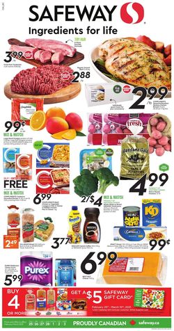 Catalogue Safeway from 02/25/2021