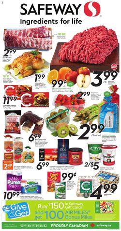 Catalogue Safeway from 03/18/2021