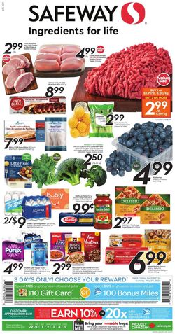 Catalogue Safeway from 04/29/2021
