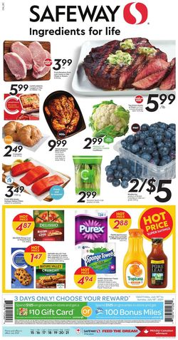 Catalogue Safeway from 07/15/2021