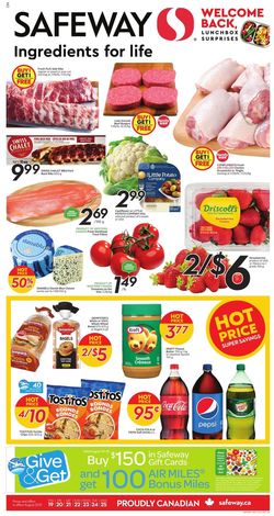 Catalogue Safeway from 08/19/2021
