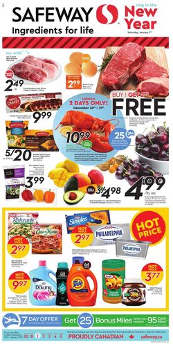 Catalogue Safeway from 12/30/2021