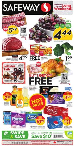 Catalogue Safeway from 07/21/2022