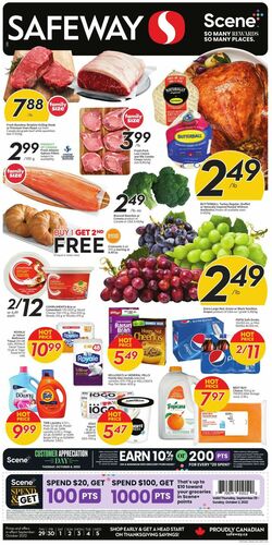 Catalogue Safeway from 09/29/2022