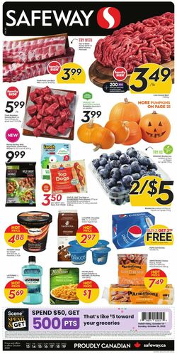 Catalogue Safeway from 10/13/2022
