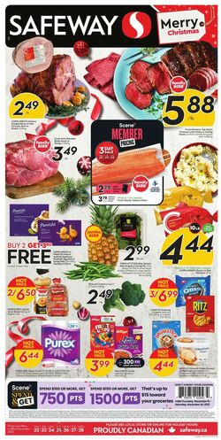 Catalogue Safeway from 12/22/2022