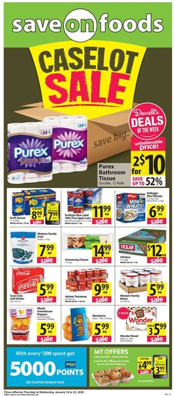 Catalogue Save-On-Foods from 01/16/2020