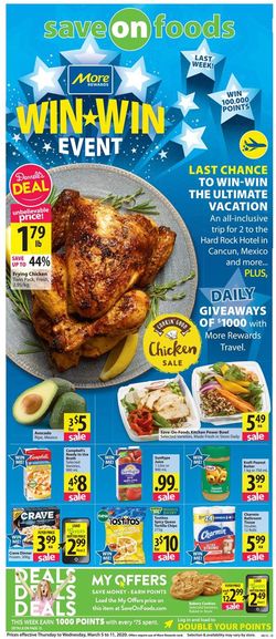 Catalogue Save-On-Foods from 03/05/2020