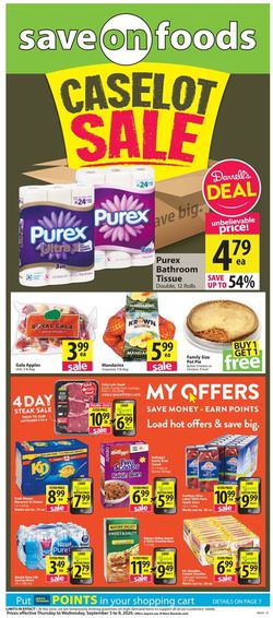 Catalogue Save-On-Foods from 09/03/2020