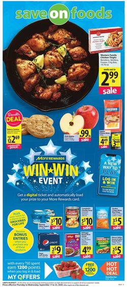 Catalogue Save-On-Foods from 09/17/2020