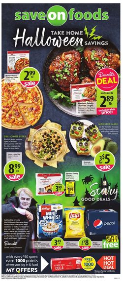 Save-On-Foods Flyer from 10/29/2020