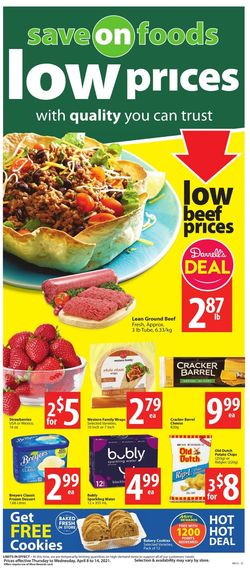 Catalogue Save-On-Foods from 04/08/2021