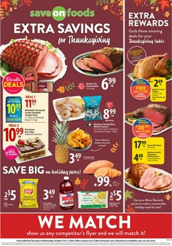 Catalogue Save-On-Foods from 10/05/2023