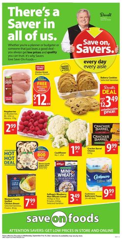 Catalogue Save-On-Foods from 09/09/2021