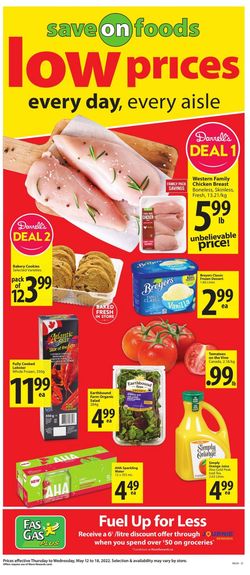 Catalogue Save-On-Foods from 05/12/2022