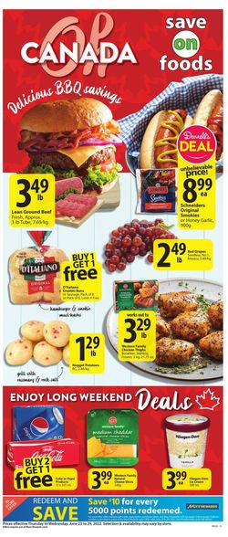 Catalogue Save-On-Foods from 06/23/2022