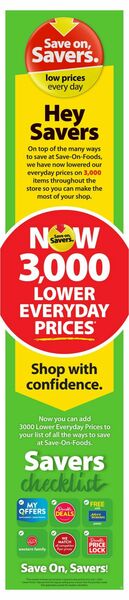 Catalogue Save-On-Foods from 09/15/2022