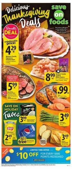 Catalogue Save-On-Foods from 10/06/2022