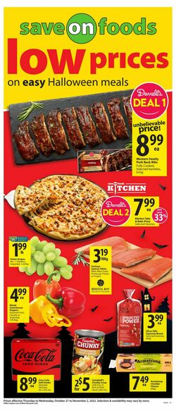 Catalogue Save-On-Foods from 10/27/2022