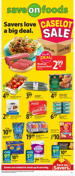Catalogue Save-On-Foods from 06/22/2023