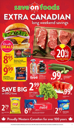 Catalogue Save-On-Foods from 06/29/2023