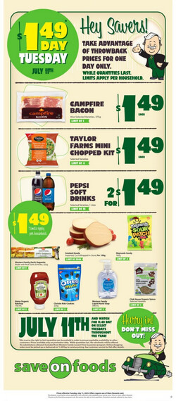 Catalogue Save-On-Foods from 07/06/2023