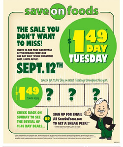 Catalogue Save-On-Foods from 09/07/2023