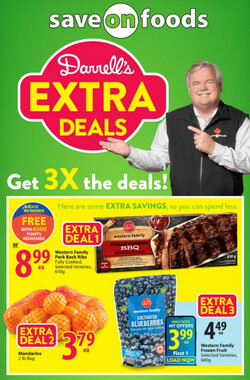 Catalogue Save-On-Foods from 01/18/2024