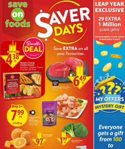 Catalogue Save-On-Foods from 02/29/2024