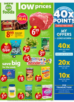 Catalogue Save-On-Foods from 06/06/2024
