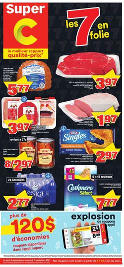 Catalogue Super C from 09/09/2021