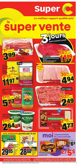 Catalogue Super C from 08/31/2023