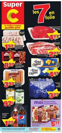 Catalogue Super C from 09/21/2023