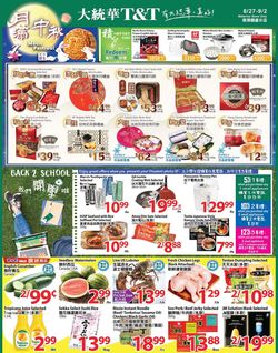 Catalogue T&T Supermarket - Waterloo from 08/27/2021