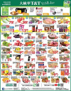 Catalogue T&T Supermarket - Greater Toronto Area from 09/24/2021