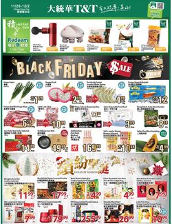 Catalogue T&T Supermarket BLACK FRIDAY 2021 - Ottawa from 11/26/2021