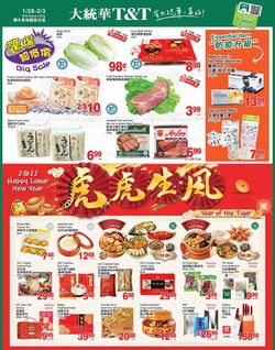Catalogue T&T Supermarket - Greater Toronto Area from 01/28/2022
