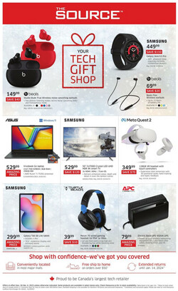 Current Cyber Monday and Black Friday flyer The Source