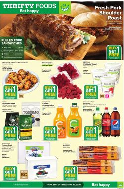 Catalogue Thrifty Foods from 09/24/2020