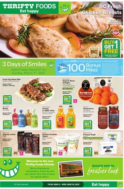 Catalogue Thrifty Foods from 03/04/2021