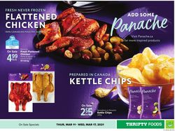 Catalogue Thrifty Foods from 03/11/2021