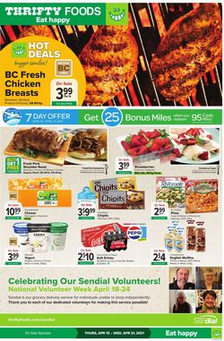 Catalogue Thrifty Foods from 04/15/2021