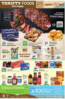 Catalogue Thrifty Foods from 07/29/2021