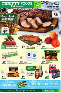 Catalogue Thrifty Foods from 08/19/2021